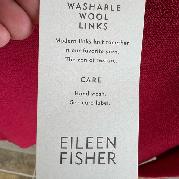 Eileen Fisher Magenta Tank Top - Picture 5 of 10